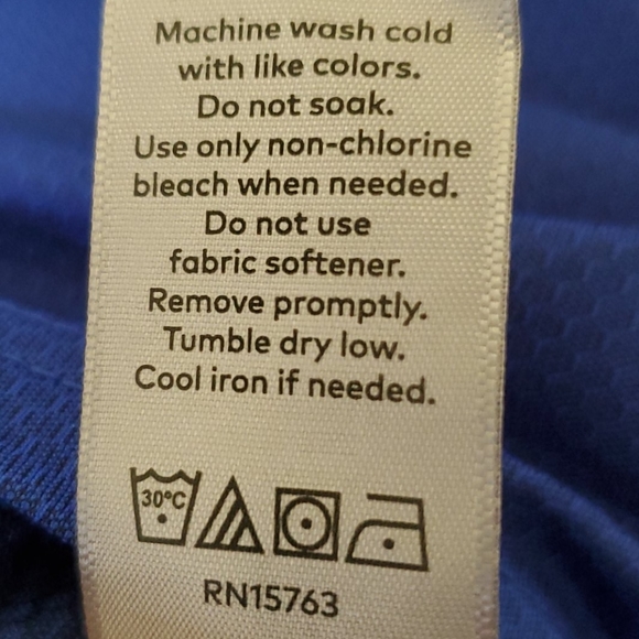 Champion Blue & Black Tank Top - L - Picture 8 of 8